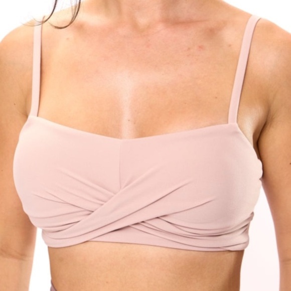 Buffbunny Ivy Wrap Berry Ice Pink Sports Bra Size Small - Picture 1 of 10